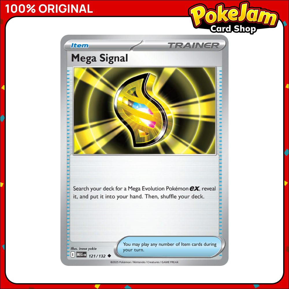 Mega Signal 121/132 - Uncommon - Mega Evolution - Pokemon Card