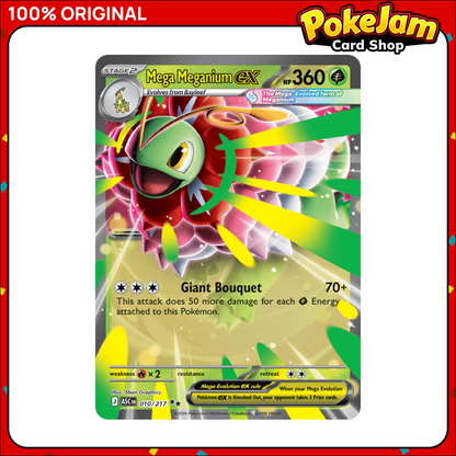 Mega Meganium ex - 10/217 - Double Rare - Ascended Heroes