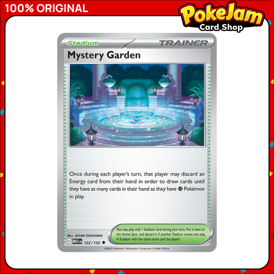Mystery Garden 122/132 - Uncommon - Mega Evolution - Pokemon Card