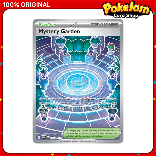 Mystery Garden 172/132 - Ultra Rare - Mega Evolution - Pokemon Card