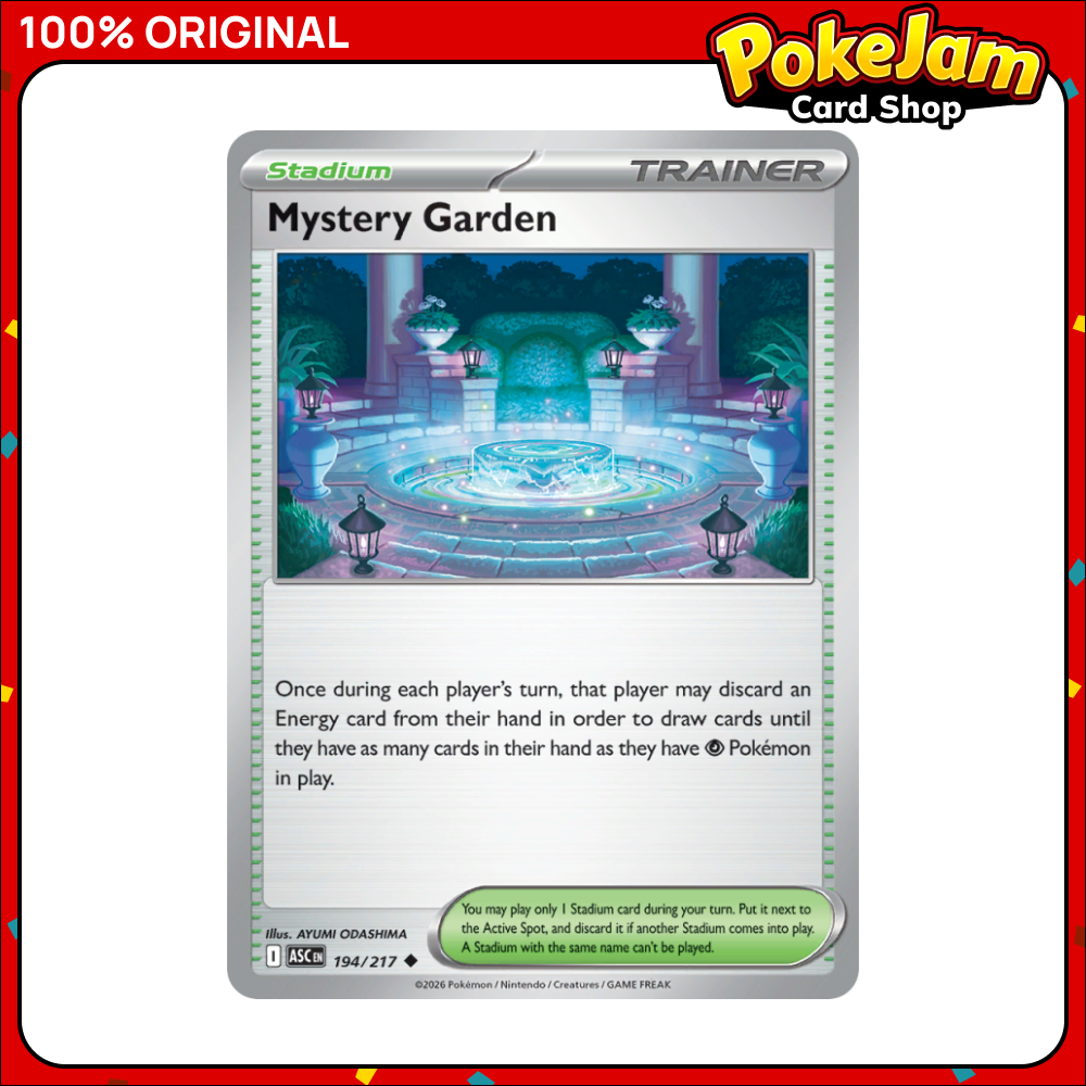 Mystery Garden 194/217 - Uncommon - Ascended Heroes - Pokemon Card