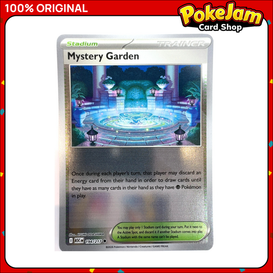 Mystery Garden 194/217 - Reverse Hologram - Ascended Heroes - Pokemon Card