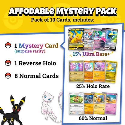 Pokémon Card Packs with a Chance for Secret Rare - Pokémon TCG Cards