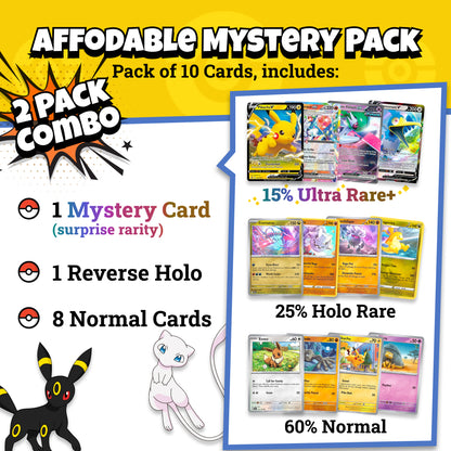 Pokémon Card Packs with a Chance for Secret Rare - Pokémon TCG Cards