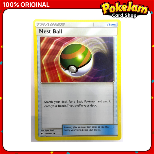 Nest Ball 123/149 - Uncommon - Sun & Moon - Pokemon Card