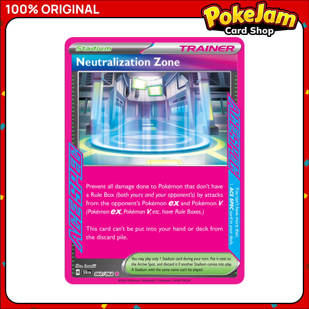 Neutralization Zone - 060/064 - Ace Rare - Shrouded Fable - Pokemon TCG