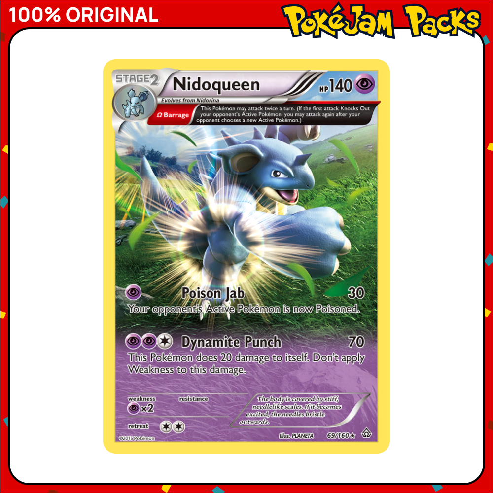 Nidoqueen - 69/160 - Rare - Primal Clash - Pokemon Card