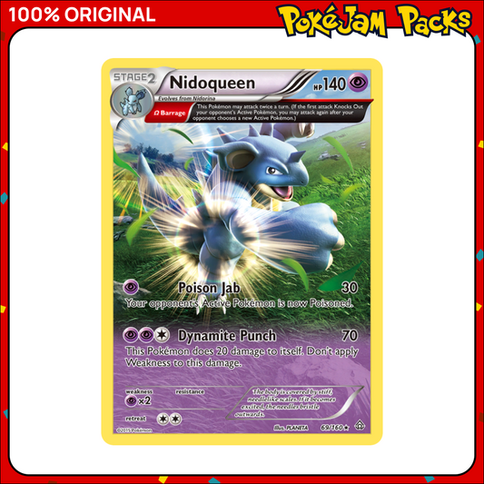 Nidoqueen - 69/160 - Rare - Primal Clash - Pokemon Card