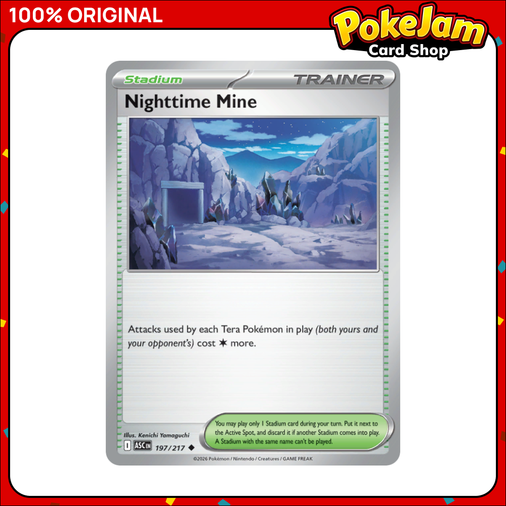 Nighttime Mine 197/217 - Uncommon - Ascended Heroes - Pokemon Card