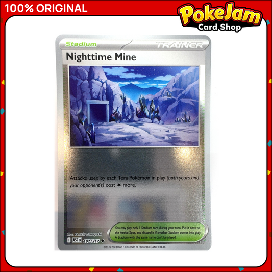 Nighttime Mine 197/217 - Reverse Hologram - Ascended Heroes - Pokemon Card