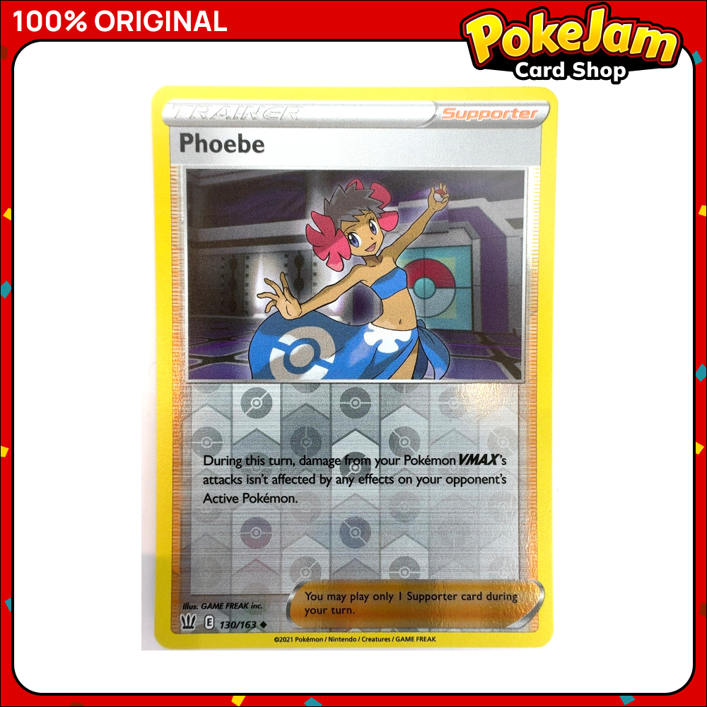 Phoebe 130/163 - Reverse Hologram - Battle Styles - Pokemon Card