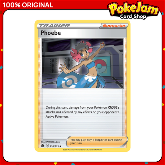 Phoebe 130/163 - Uncommon - Battle Styles - Pokemon Card