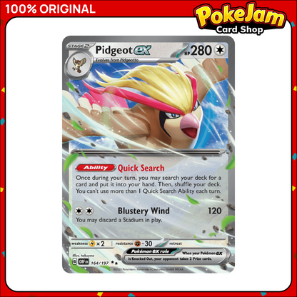 PIDGEOT_EX_OBF_164_DR