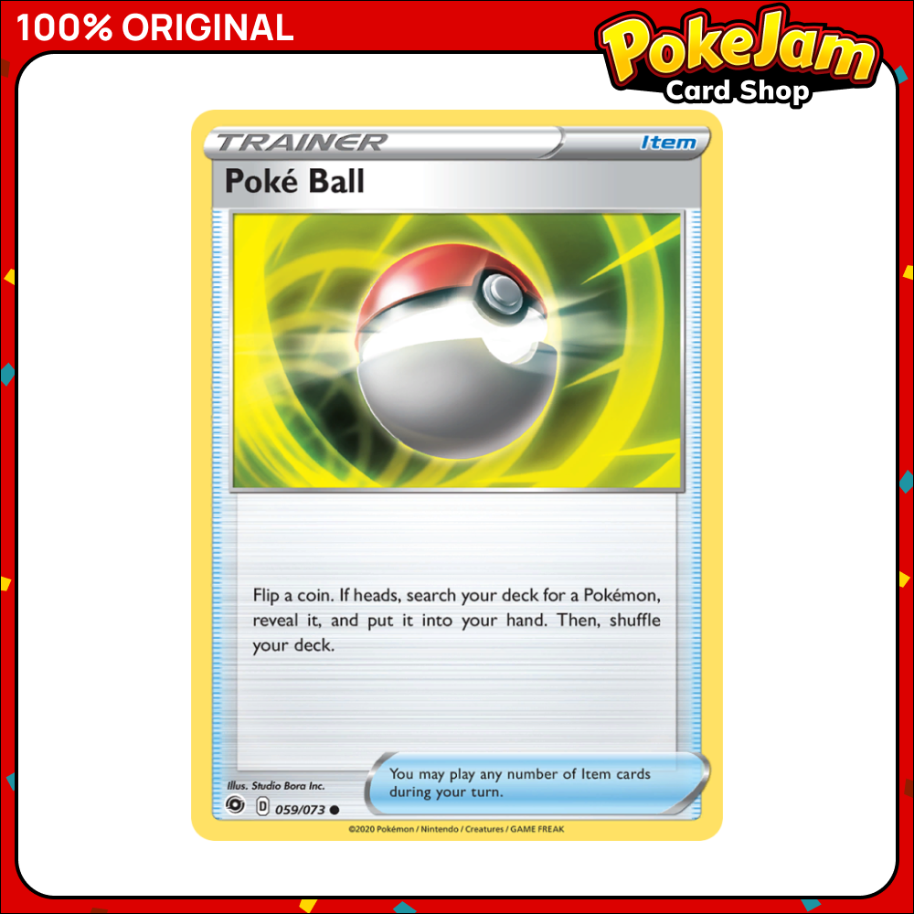 Poke Ball 59/73 - Common - Champion's Path - Pokemon Card