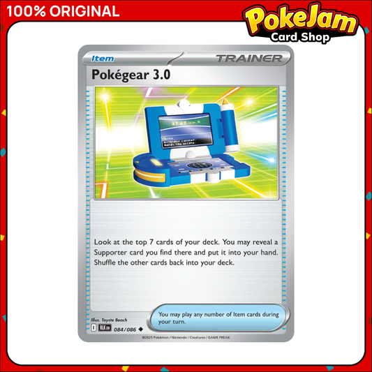 Pokegear 3.0 84/86 - Uncommon - Black Bolt - Pokemon Card