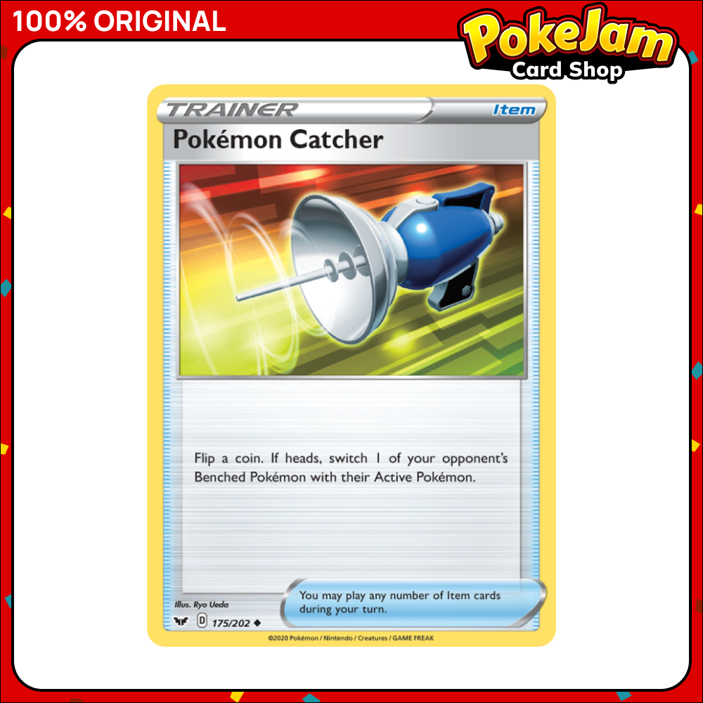 Pokemon Catcher 175/202 - Uncommon - Sword & Shield - Pokemon Card