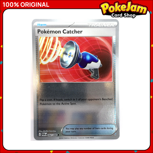 Pokemon Catcher 82/88 - Reverse Hologram - Perfect Order - Pokemon Card