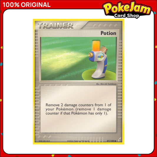 Potion 87/100 - Common - Crystal Guardians - Pokemon Card