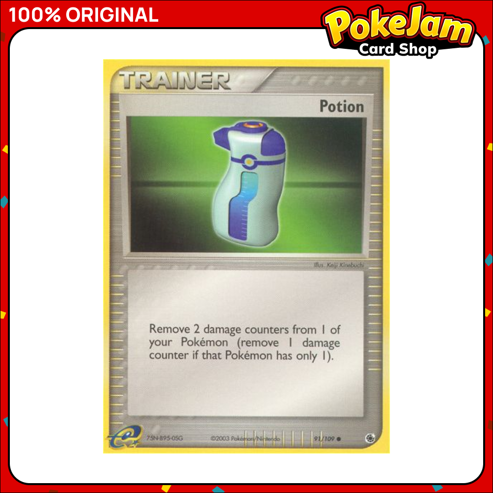 Potion 91/109 - Common - Ruby & Sapphire - Pokemon Card