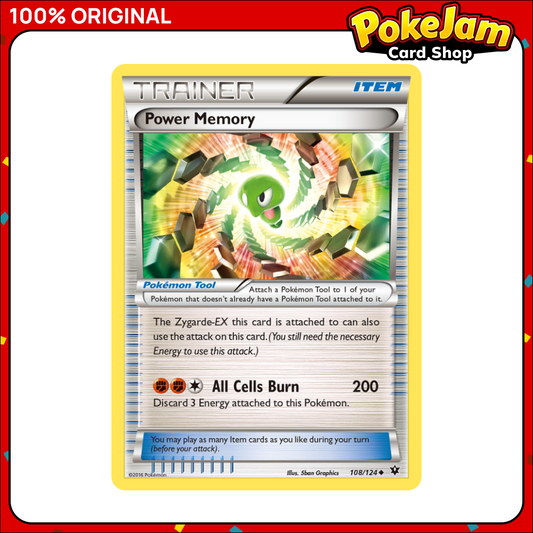 Power Memory 108/124 - Uncommon - Fates Collide - Pokemon Card