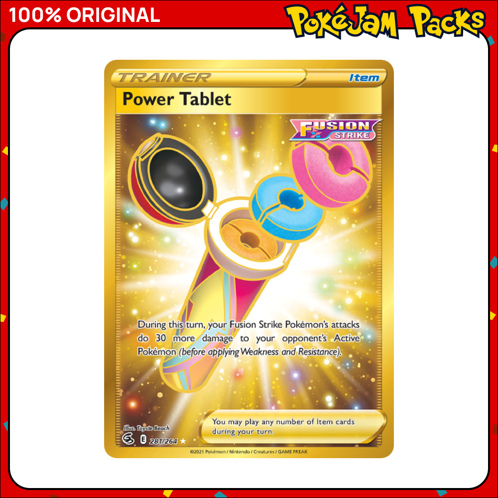 Power Tablet - 281/264 - Secret Rare - Fusion Strike - Pokemon Card