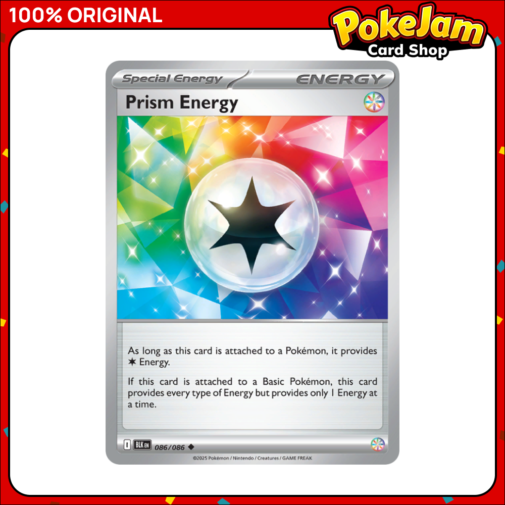 Prism Energy 86/86 - Uncommon - Black Bolt - Pokemon Card