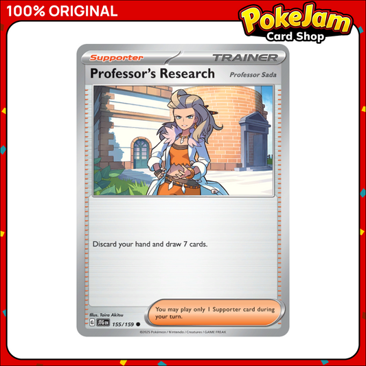Professor's Research 155/159 - Common - Journey Together - Pokemon Card