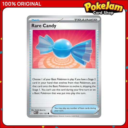 Rare Candy 125/132 - Common - Mega Evolution - Pokemon Card