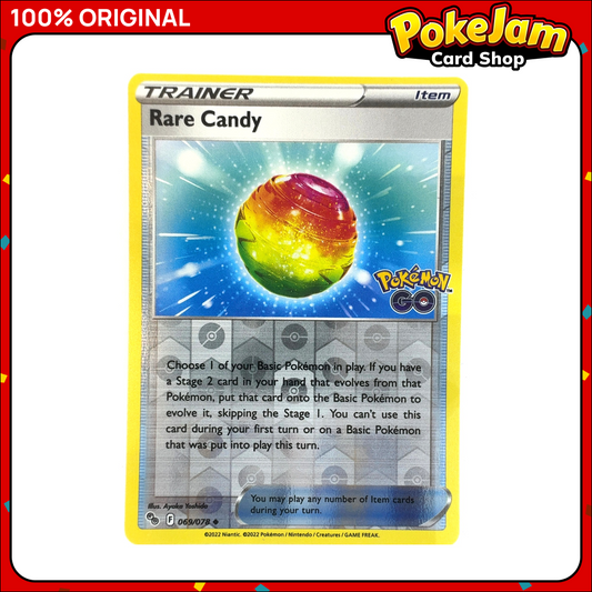 Rare Candy 69/78 - Reverse Hologram - Pokemon GO - Pokemon Card