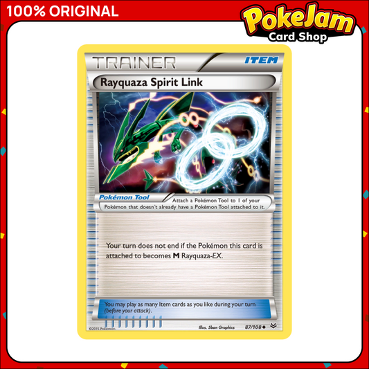 Rayquaza Spirit Link 87/108 - Uncommon - Roaring Skies - Pokemon Card