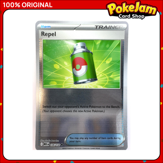Repel 126/132 - Reverse Hologram - Mega Evolution - Pokemon Card