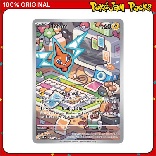 Rotom - 197/182 - Illustration Rare - Destined Rivals - Pokemon Card