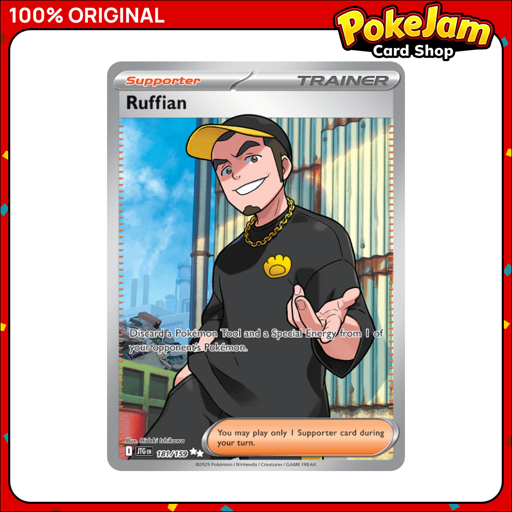 Ruffian 181/159 - Full Art - Journey Together - Pokemon Card