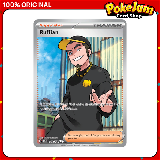 Ruffian 181/159 - Full Art - Journey Together - Pokemon Card