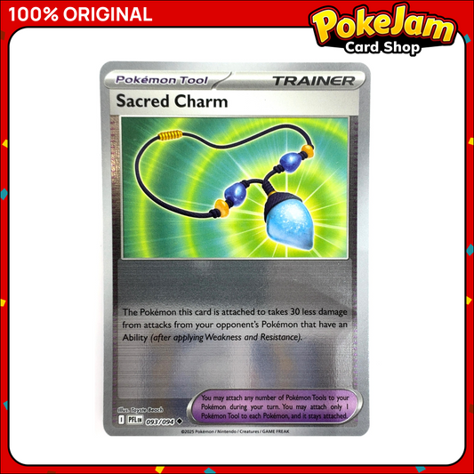 Sacred Charm 93/94 - Reverse Hologram - Phantasmal Flames - Pokemon Card