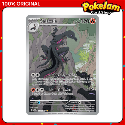 Salazzle - 224/217 - Illustration Rare - Ascended Heroes