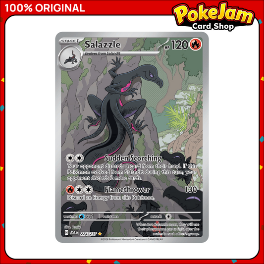 Salazzle - 224/217 - Illustration Rare - Ascended Heroes