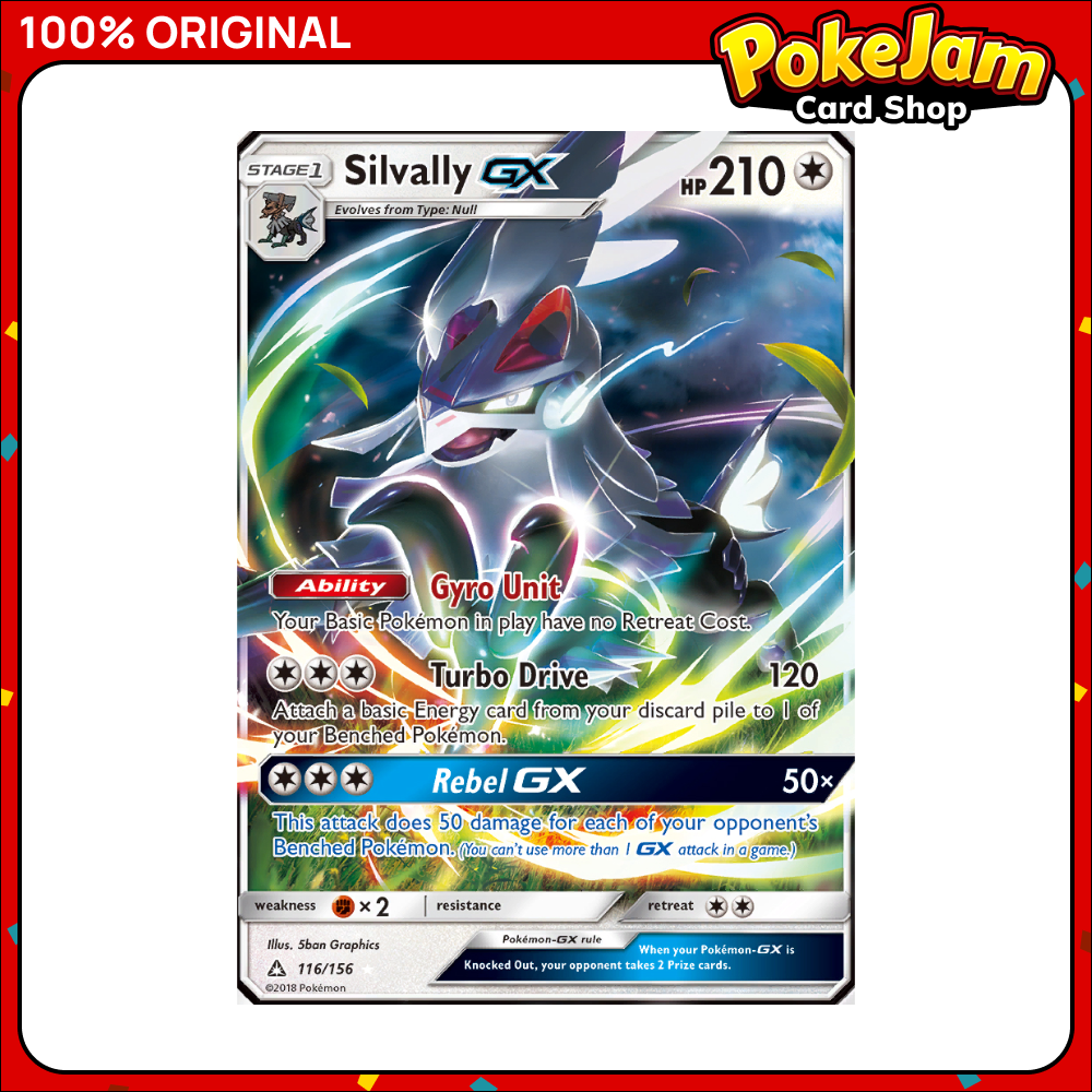 Silvally GX - 116/156 - Ultra Rare - Ultra Prism - Pokemon TCG