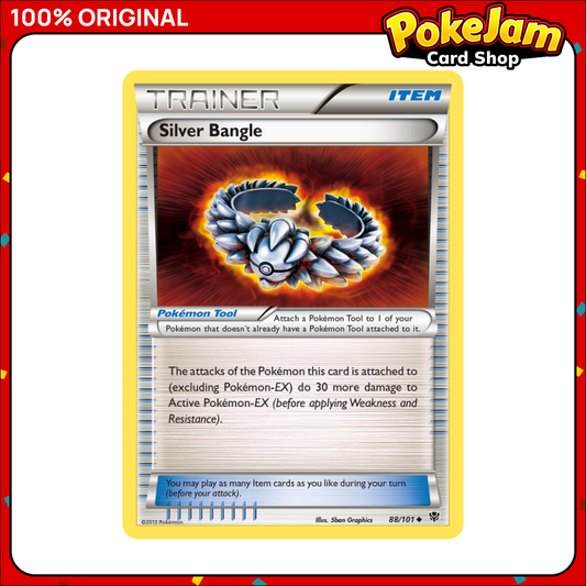 Silver Bangle 88/101 - Uncommon - Plasma Blast - Pokemon Card