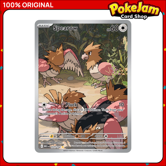 Spearow 151/132 - Illustration Rare - Mega Evolution - Pokemon Card