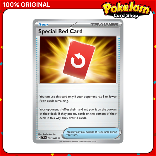 Special Red Card 82/86 - Uncommon - Chaos Rising - Pokemon Card