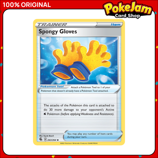 Spongy Gloves 243/264 - Uncommon - Fusion Strike - Pokemon Card