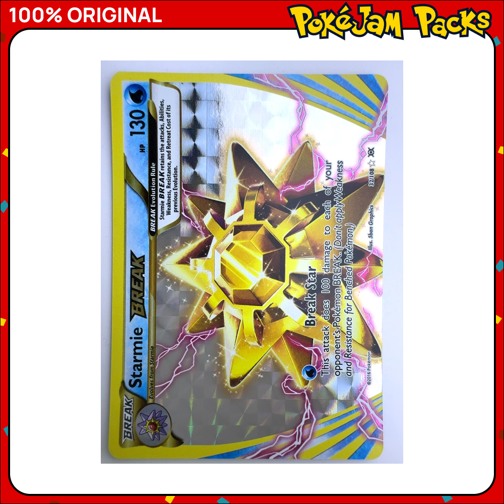 Starmie BREAK - 32/108 - Ultra Rare - Evolutions - Pokemon Card