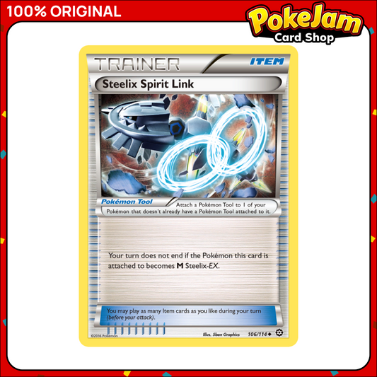 Steelix Spirit Link 106/114 - Uncommon - Steam Siege - Pokemon Card