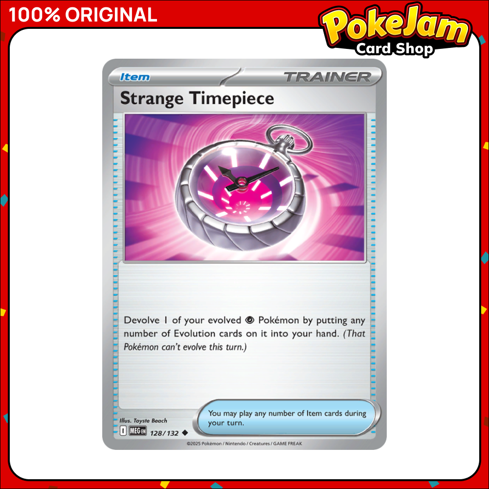 Strange Timepiece 128/132 - Uncommon - Mega Evolution - Pokemon Card