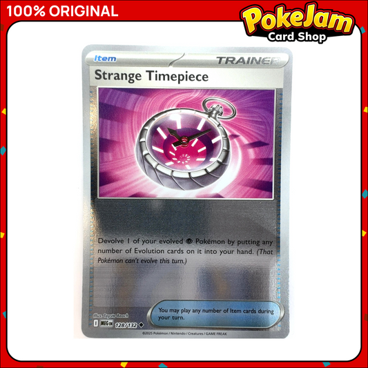 Strange Timepiece 128/132 - Reverse Hologram - Mega Evolution - Pokemon Card