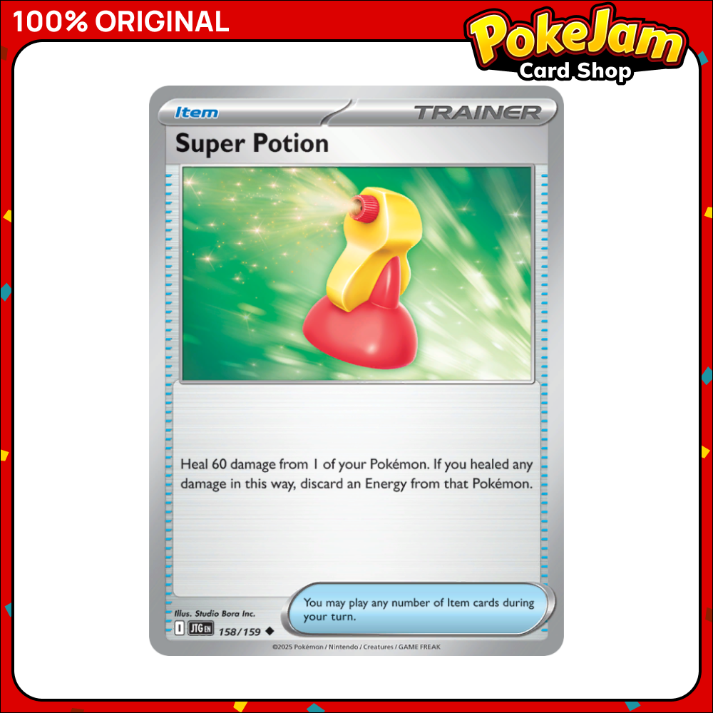 Super Potion 158/159 - Uncommon - Journey Together - Pokemon Card