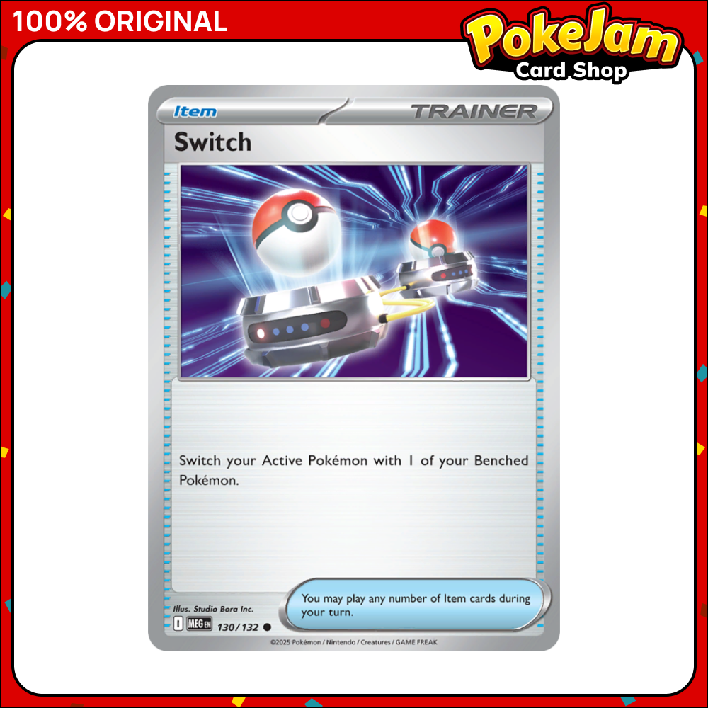 Switch 130/132 - Common - Mega Evolution - Pokemon Card