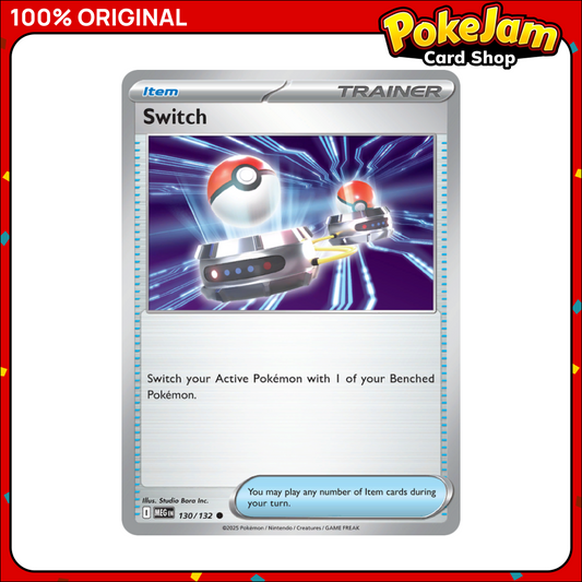 Switch 130/132 - Common - Mega Evolution - Pokemon Card