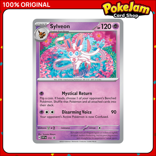 Sylveon - 172/ - None - SVP Black Star Promos - Pokemon Card